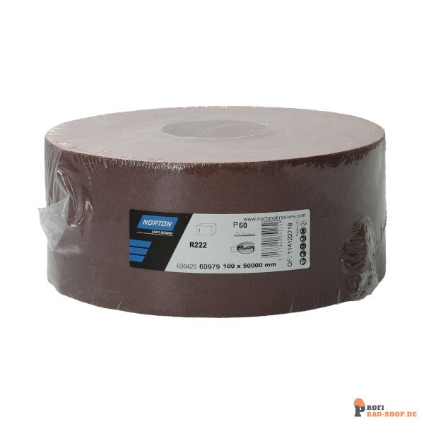 nortonschleifmittel/NORTON_schleifmittel_63642560979 Regular Rolls Norton R222 100.00x50m Grit 60_137490